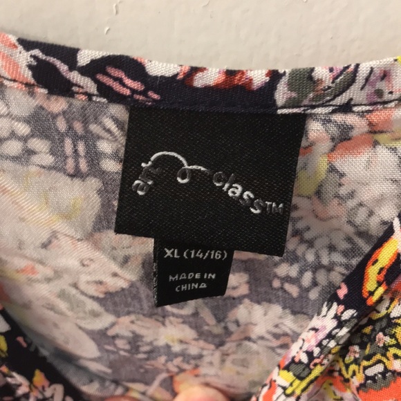 Art Class XL (14/16) Floral Maxi Dress - Picture 7 of 9